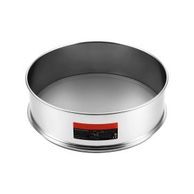 Flour Sieve Fine Mesh, 40 Mesh Flour Sifter, 304 Stainless Steel Fine Mesh Sifter Food-grade, Dia. 12.6" Fine Mesh Strainers for Baking